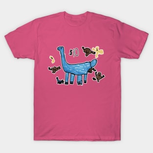 Dino Poo Party T-Shirt